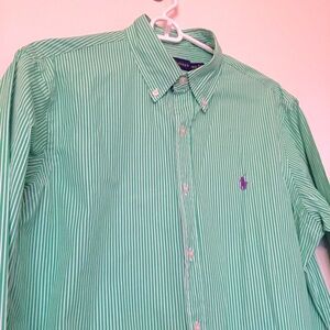 Ralph Lauren Striped Oxford